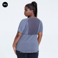 Camisas de moda de ginástica de esportes de fitness wear ginásio